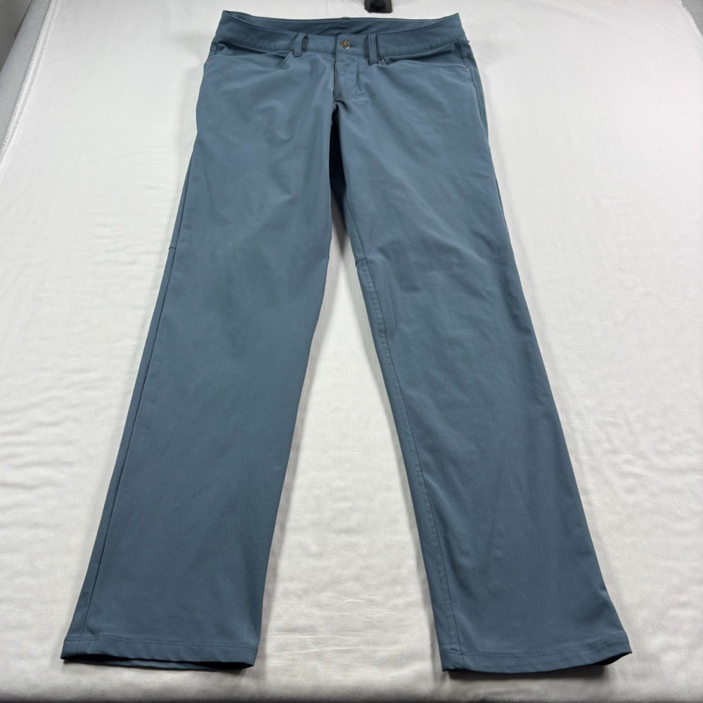 Lululemon ABC Pants Mens 32x32 Blue Chino Waprstreme Classic Fit Golf Tech